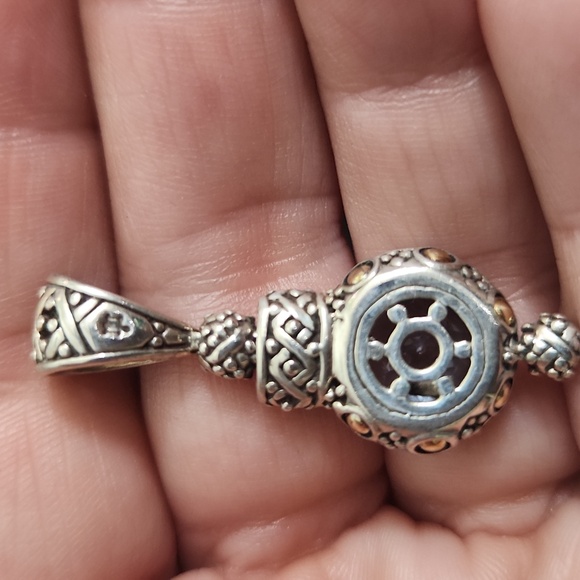 John Hardy From the Batu Sari Collection Sterling Silver & 18K - Picture 2 of 6